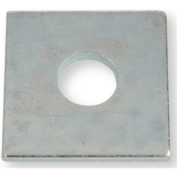Rondelle plate carrée DIN436 M33 zi